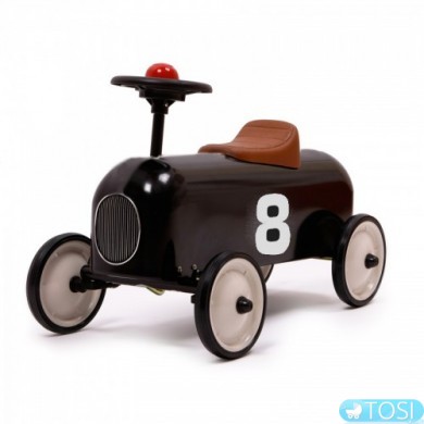 Машинка каталка Baghera Racer 816 чёрная